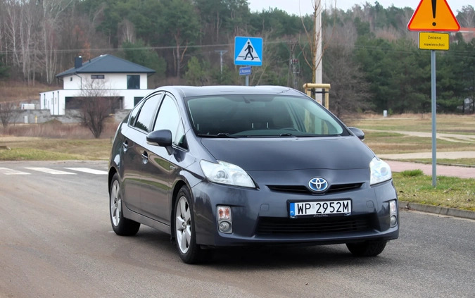 Toyota Prius cena 38300 przebieg: 206337, rok produkcji 2011 z Płock małe 704